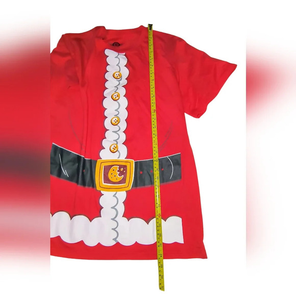 Mad Engine Men's Santa Claus Christmas Festive Holiday Tee Shirt, L - Picture 4 of 6